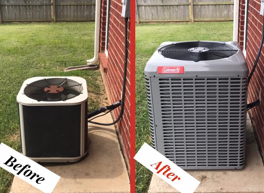 AC Units - Replaced old vs new